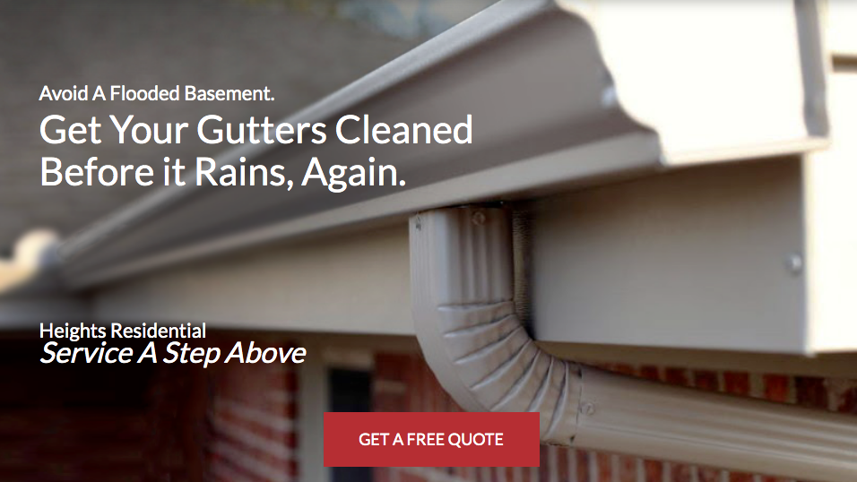 Gutter & Downspout Cleaning Edmonton Heights Residential