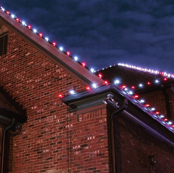 Christmas Lights Installation St Albert Heights Residential